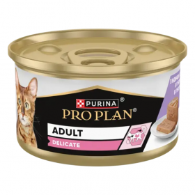  Консерва за котки Purina  Pro Plan Delicate  с пуешко месо 85 гр